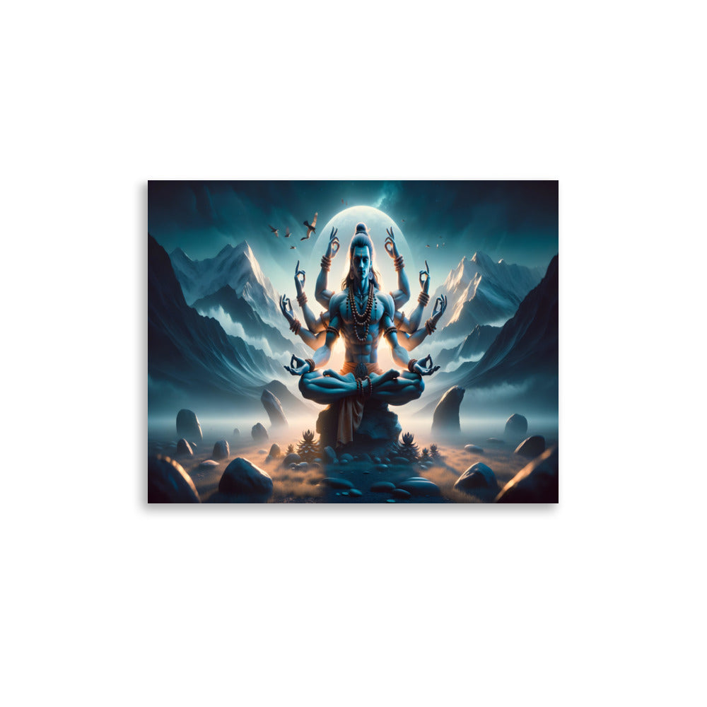 Shiva Hindu Mythology Art Print