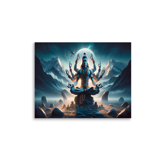 Shiva Hindu Mythology Art Print