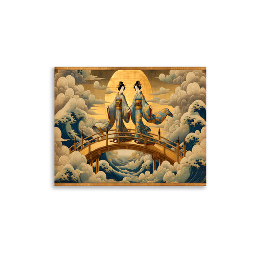 Izanagi Japanese Mythology Art Print