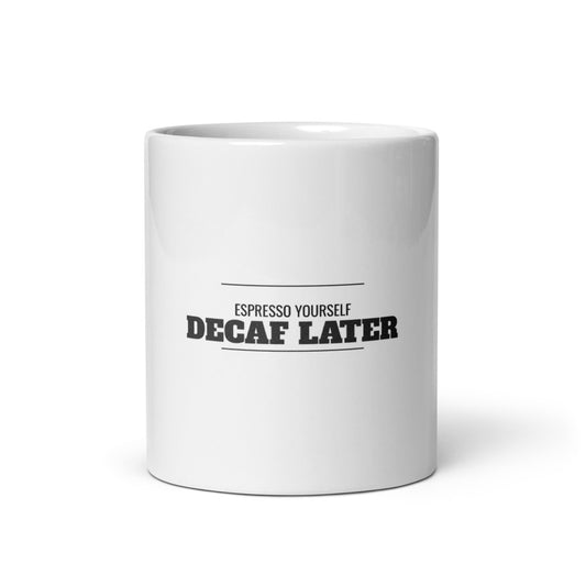 Dad Humor Espresso Yourself - Distressed Vintage Coffee Cup 11oz Mug