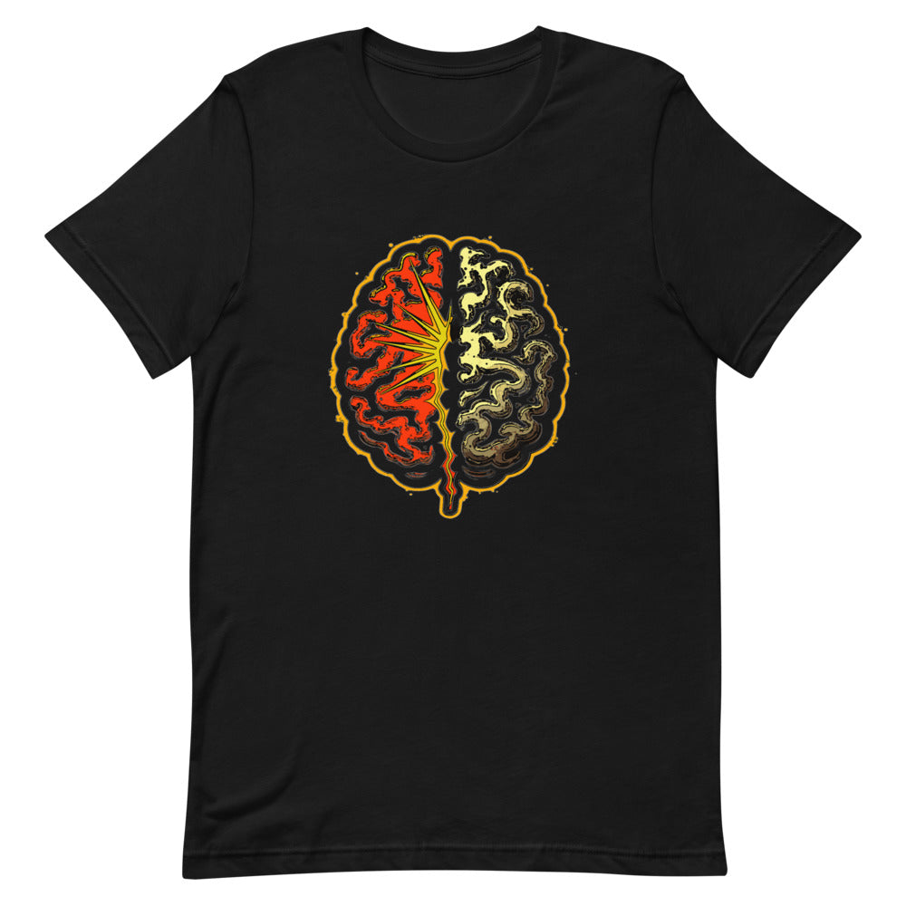 Neurodivergent Adhd Pride Brain Graphic Tee