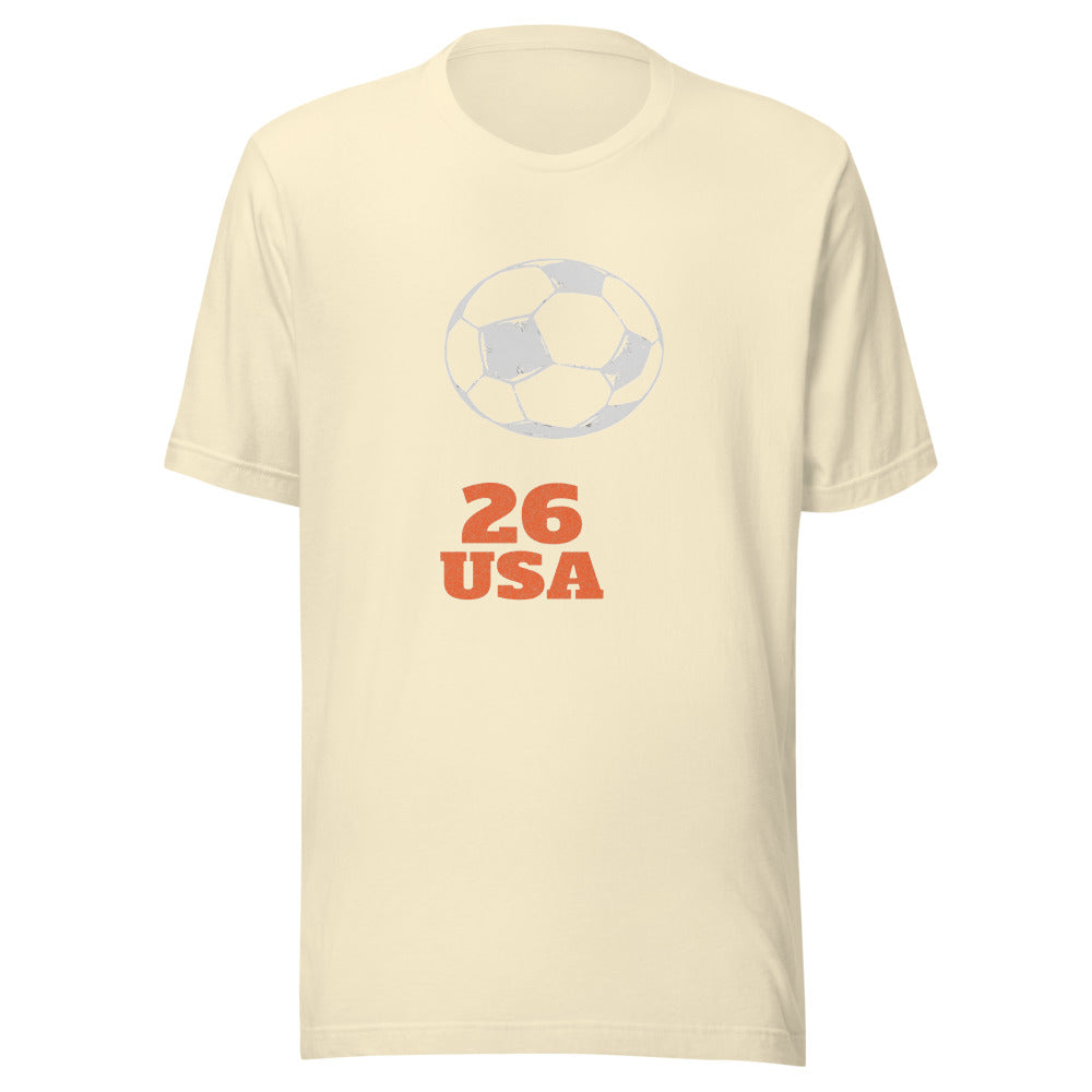 2026 USA World Cup Host Nation Pride Graphic Tee Navy