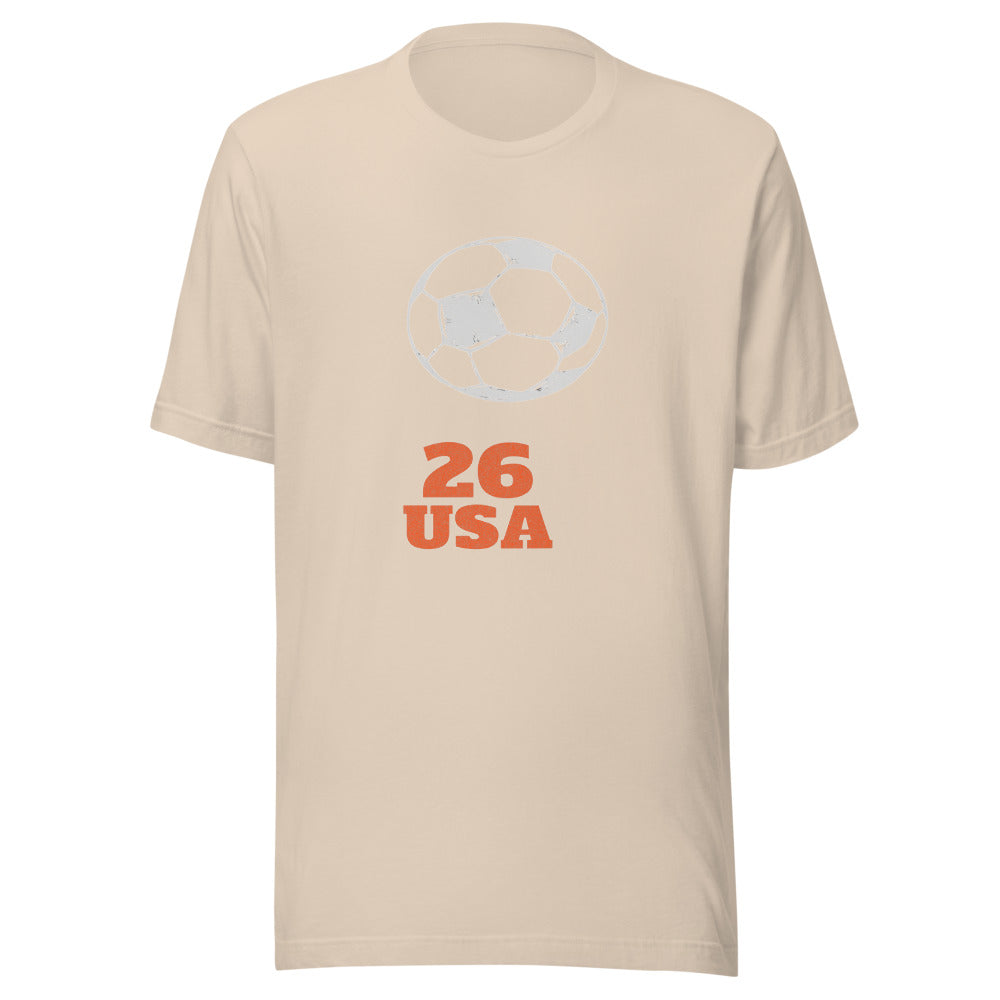 2026 USA World Cup Host Nation Pride Graphic Tee Navy
