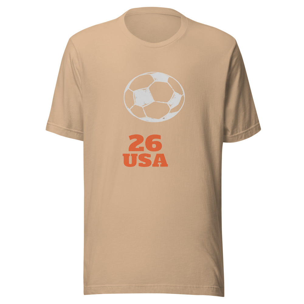 2026 USA World Cup Host Nation Pride Graphic Tee Navy
