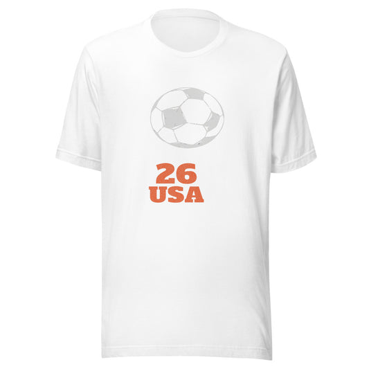 2026 USA World Cup Host Nation Pride Graphic Tee Navy