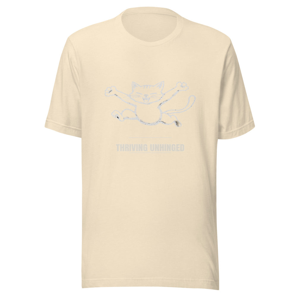 Thriving Unhinged — Chaos Cat ADHD Graphic Tee