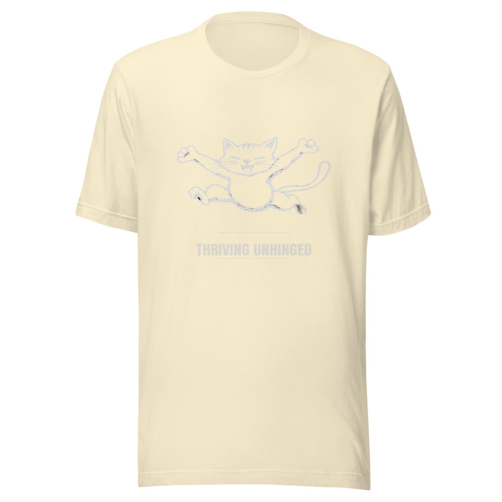 Thriving Unhinged — Chaos Cat ADHD Graphic Tee