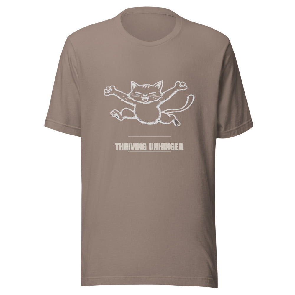 Thriving Unhinged — Chaos Cat ADHD Graphic Tee