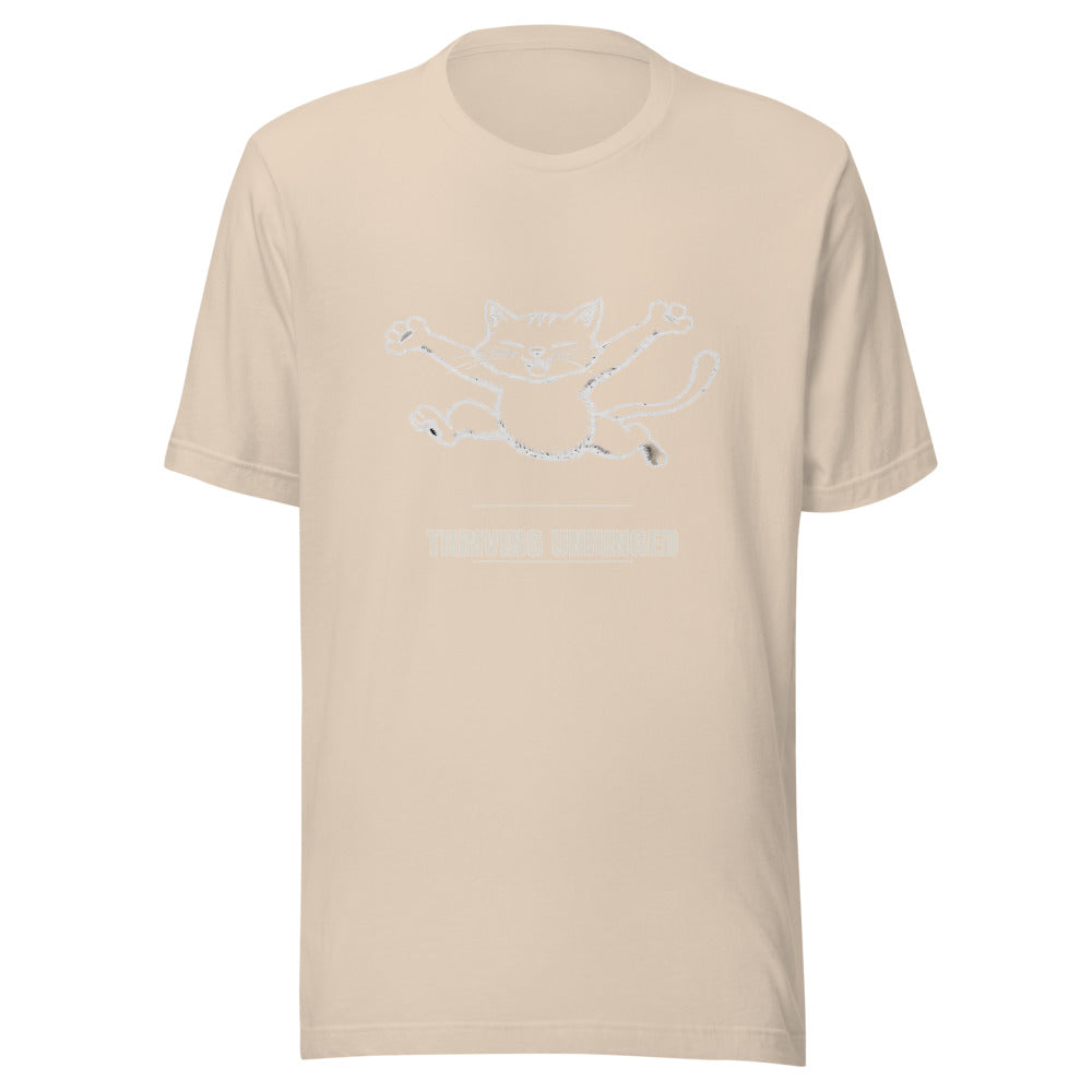 Thriving Unhinged — Chaos Cat ADHD Graphic Tee